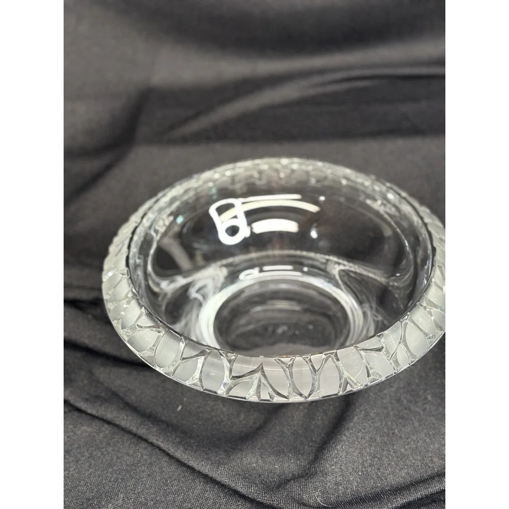 Vintage Round Mikasa Crystal 11